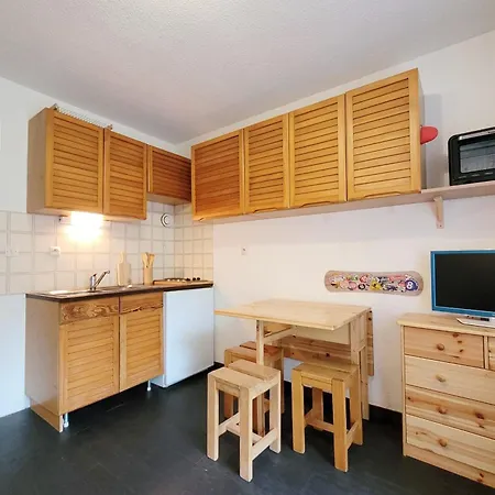 Lovely 16 M Family Studio With Balcony Le Monêtier-les-Bains Exterior photo